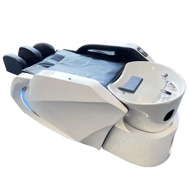 

YY Automatic intelligent electric massage shampoo bed with fumigation water circulation head treatment bed