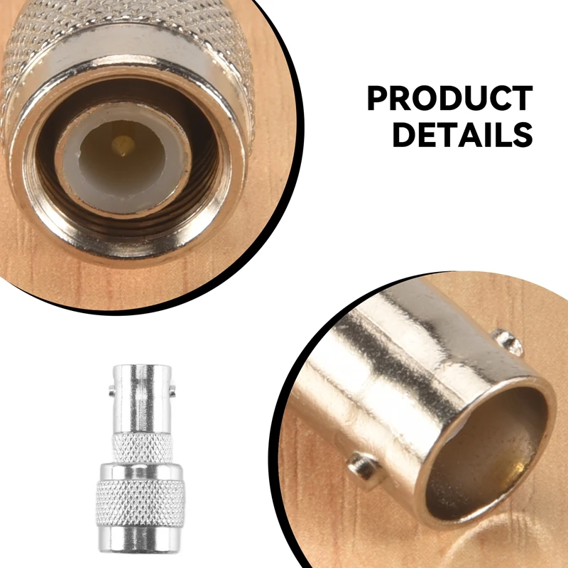 

A97ZZ Штекер TNC к разъему BNC Гнездо M / F Коаксиальный разъем RF-кабель-адаптер