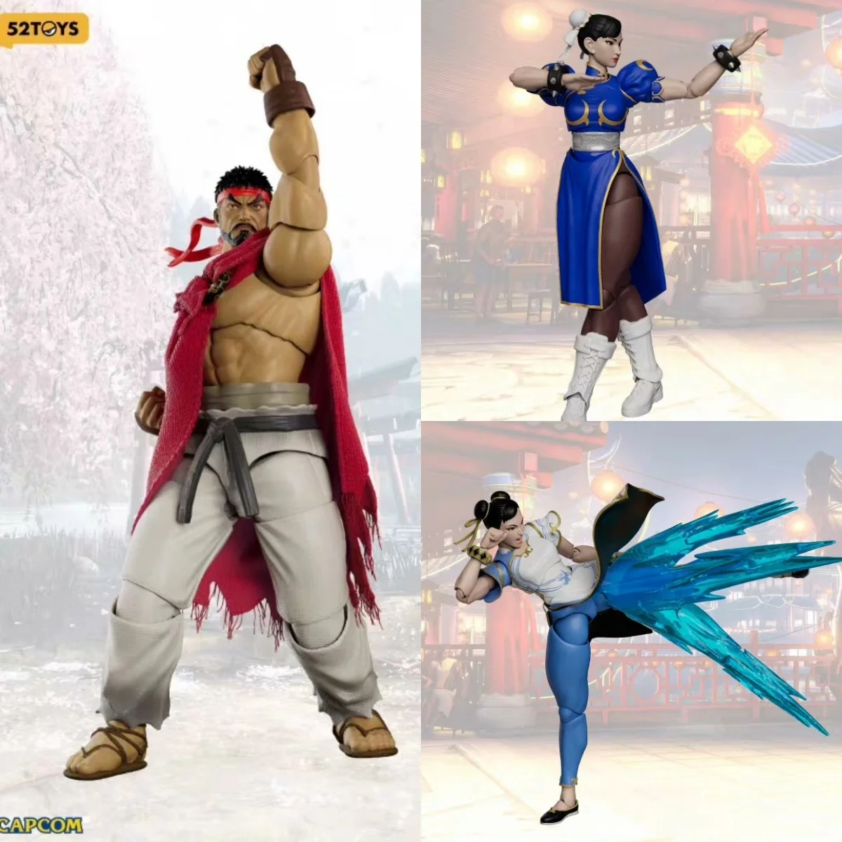 

Предпродажа, 52 игрушки, шарнирная фигурка Lightning Dance, Street Fighter 6 Chun-Li Ryu, Коллекционное украшение, модель, игрушка, подарки