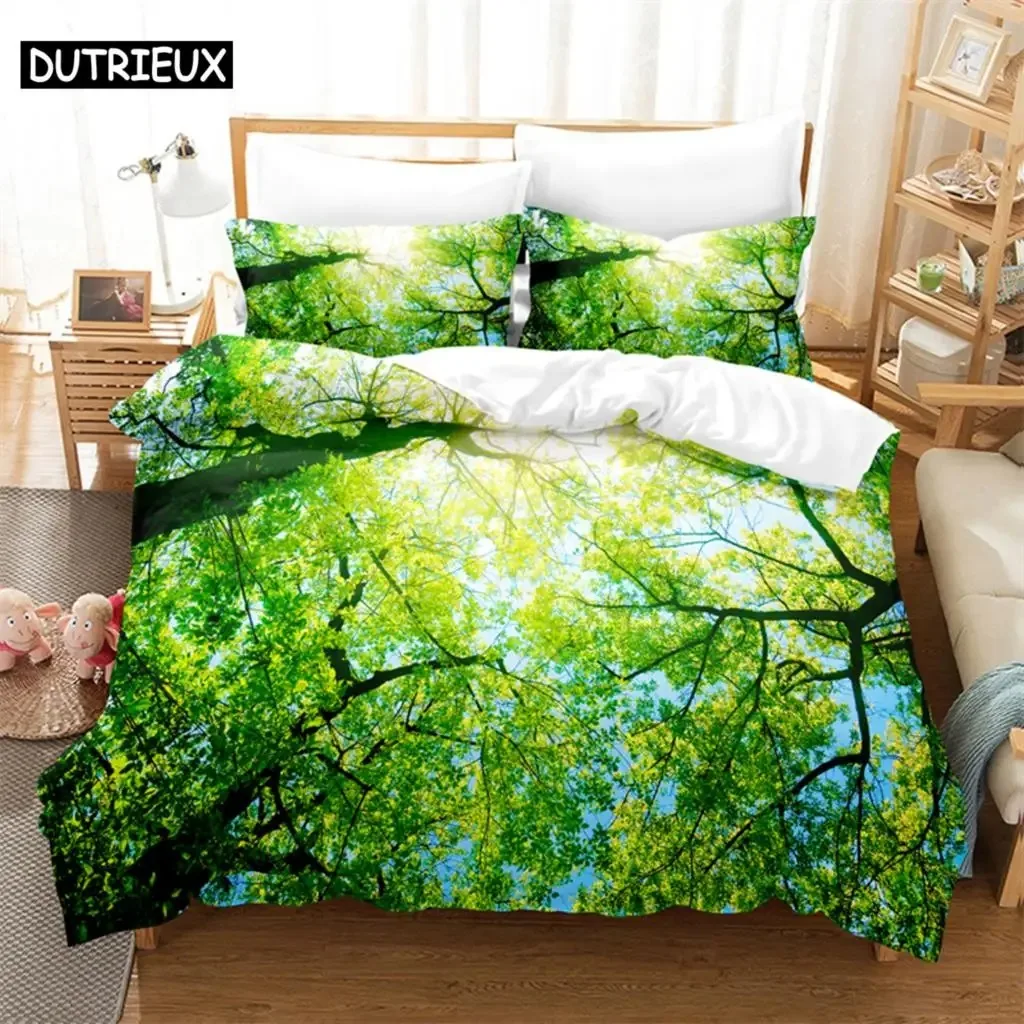 

Dense Forest Bedding Set Duvet Cover Set 3d Bedding Digital Printing Bed Linen Queen Size Bedding Set Fashion Design