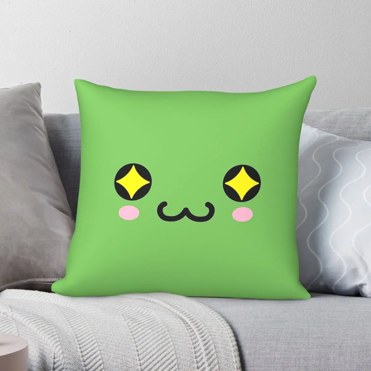 Maplestory Guardian Angel Slime Pillowcase Polyester Linen Velvet Printed Zip Decor Throw Pillow Case Room Cushion Cover