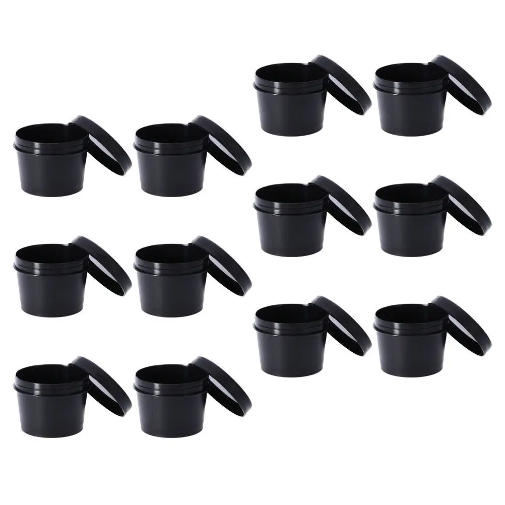 

Набор из 12 многофункциональных пустых баночек для крема, портативные дорожные контейнеры для хранения крема для лица, лосьона, шампуня, масок, для розлива