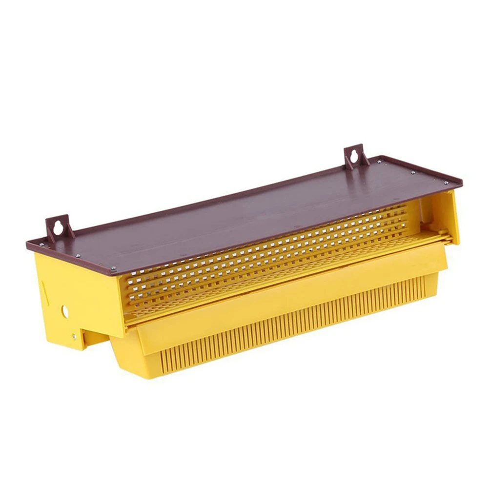 

Bee Feeding Tool Powder Flapper Connector Box Beekeeping Devices Feeder Equipment Collector Gadgets Tools Safe Durable Plastic