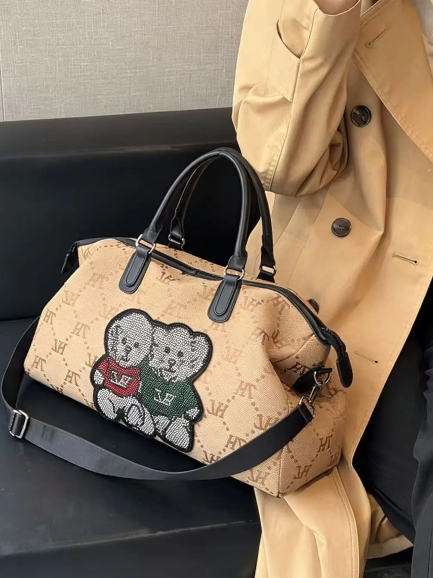 borsa-da-viaggio-classica-retro-sle-bear-borsa-da-pendolare-da-donna-di-grande-capacita-borsa-a-spalla-singola-borsa-da-fitn-con-separazione-bagnata-e-asciutta