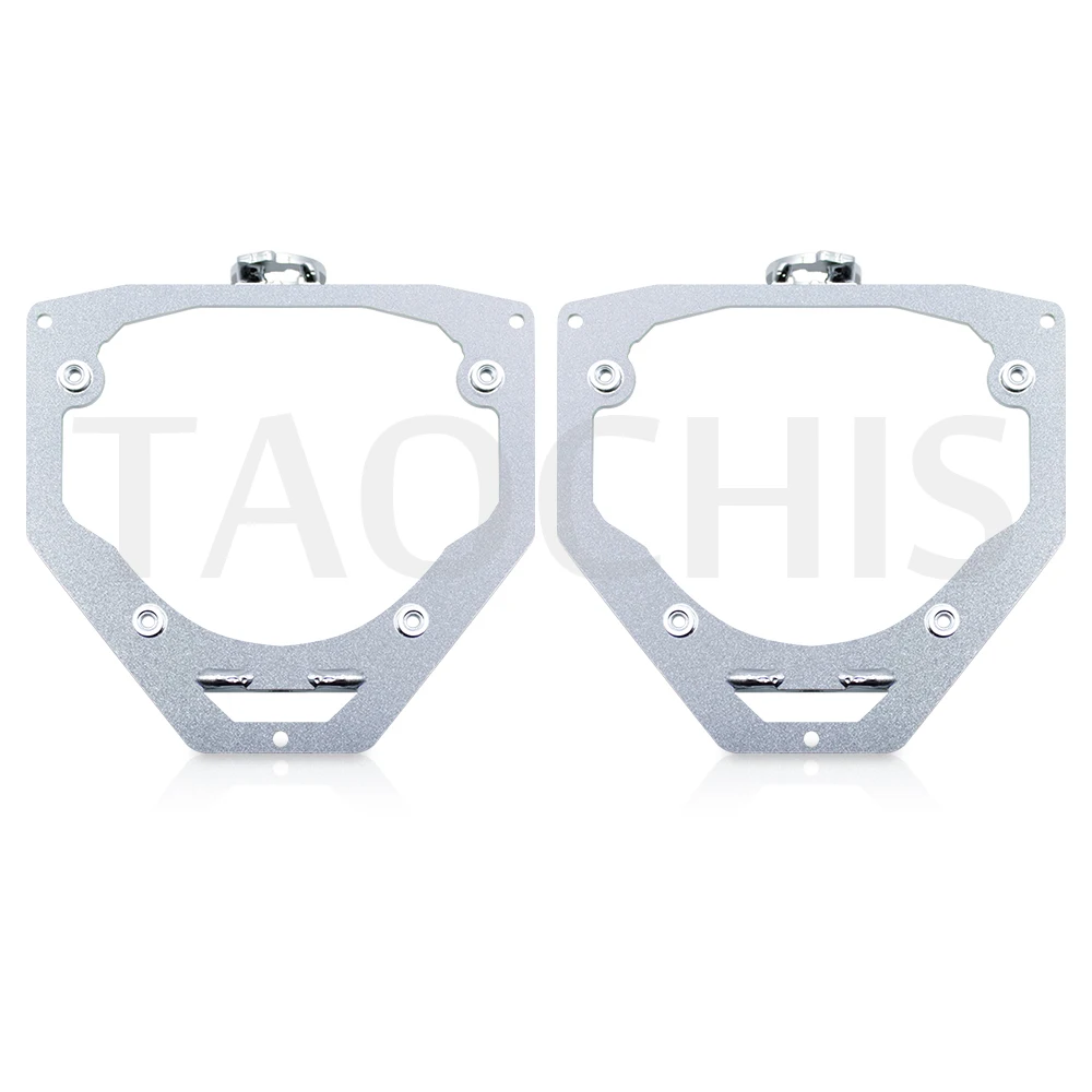 TAOCHIS Car Light Holder Upgrade Adapter Frame Bracket for TOYOTA Alphard Hella 3R G5 5 Projector Headlight Retrofit
