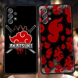 A-Akatsuki Cloud Phone Case for Samsung Galaxy A15 A14 A25 A54 A34 A51 A71 A72 A73 A32 A52 A52S A11 A21S A31 A41 5G Soft Shell