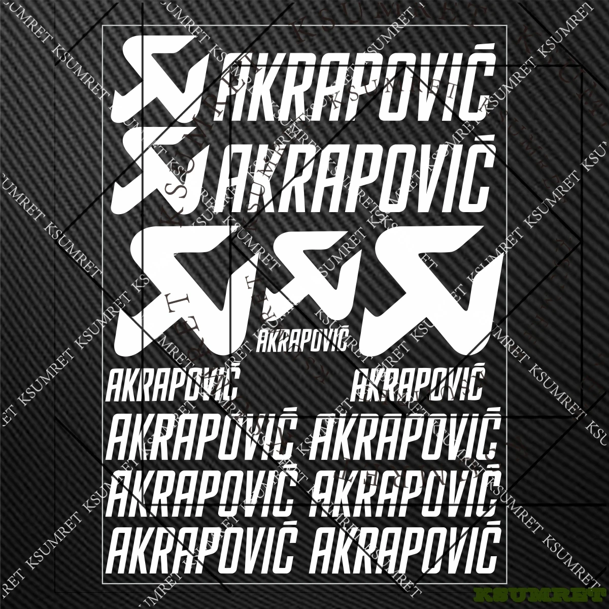 For Akrapovic Exhau…