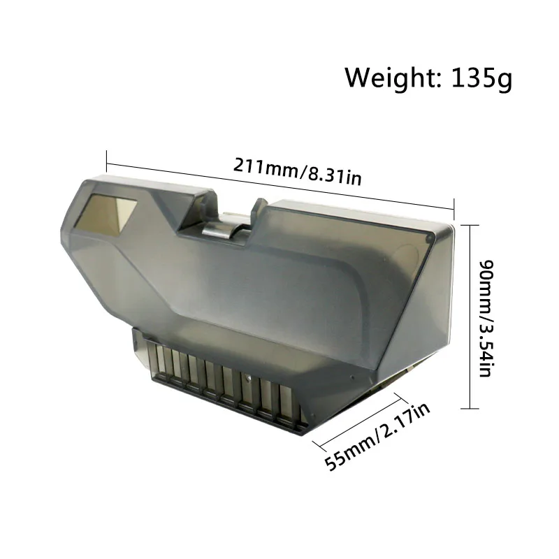 ل Dreame S40 طبعة محسنة/X40 طبعة محسنة/X50/X50 Pro قطع الغيار صندوق الغبار فلتر Hepa جهاز آلي لتنظيف الأتربة