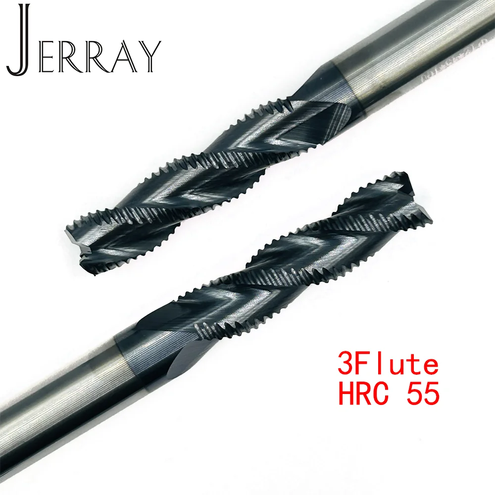 Imagem -04 - Desbaste End Mills Fresas Flautas Ferramentas Ásperas Cnc Carbide Router Bits D416 mm Hrc55