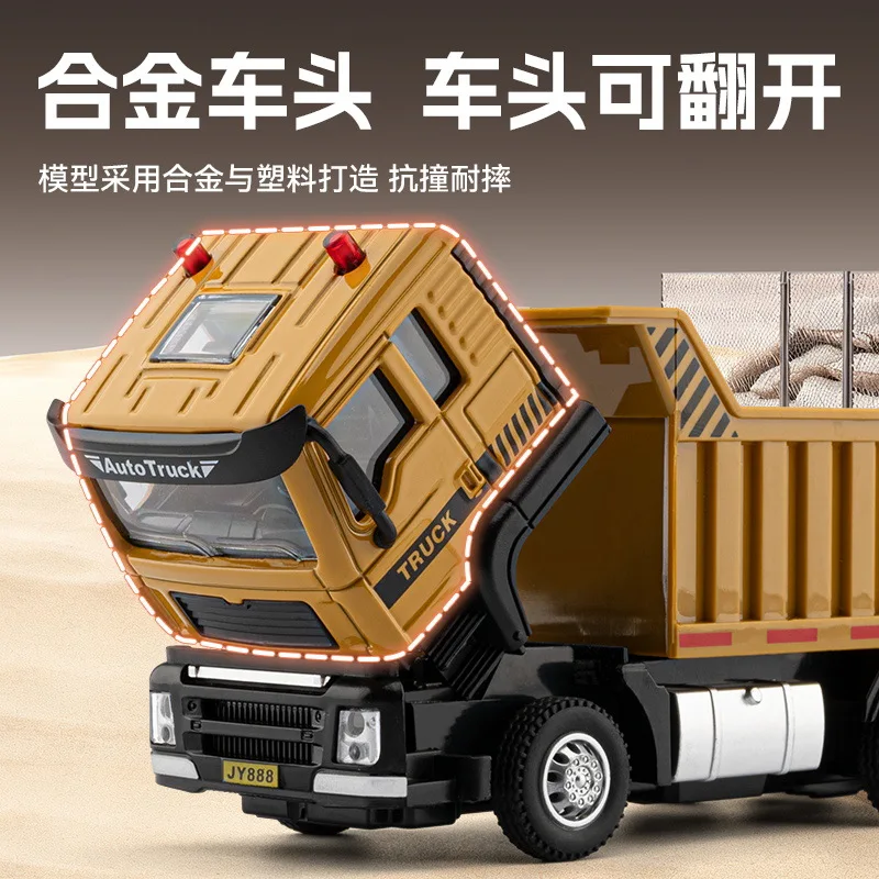 Multifunctional Diecast Car Collection Including Military Fire Engineering Truck Sound Light Enlightenment Toy For Daily Playing