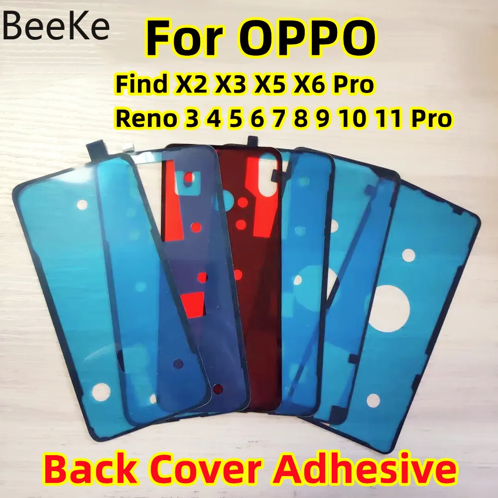 2/5/10Pcs Back Cover Adhesive For OPPO Find X6 X7 X5 X3 Reno 9 10 8 7 6 5 4 Pro Plus Battery Rear Door Housing Sticker Glue Tape