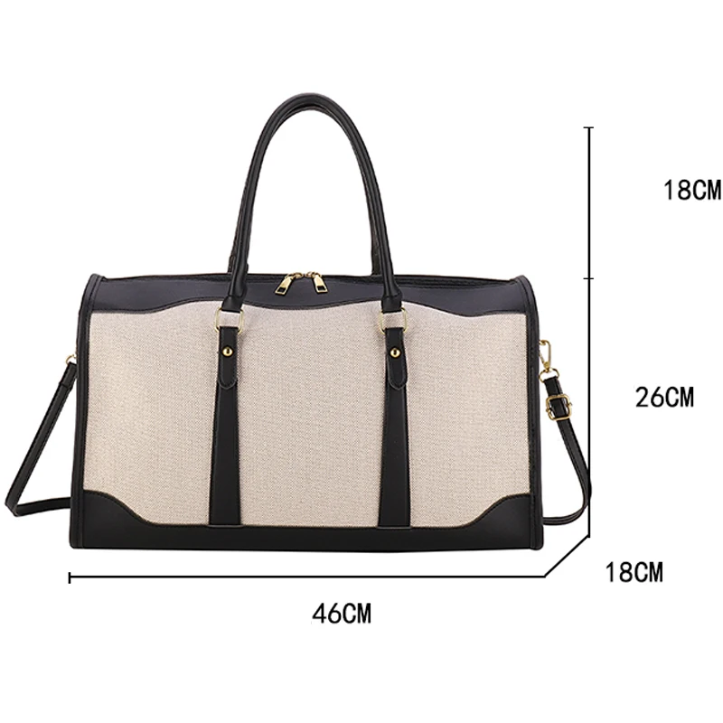 2024 New Fashion Trend Women\'s Shoulder Bolsas Large Capacity Female Handbag High Quality Girl\'s Travel Shopping Bags Sac A Main