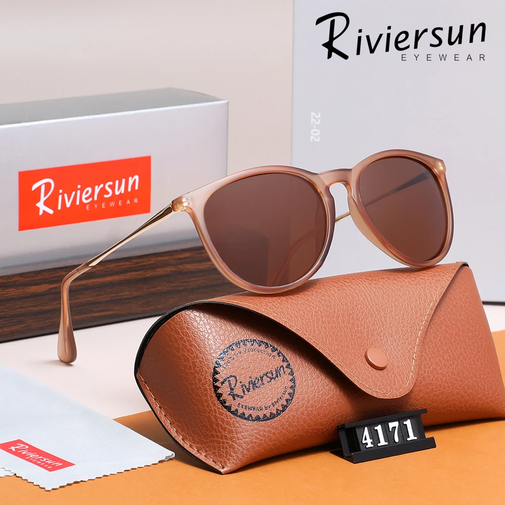 Trendy Cat Eyes Frame Gepolariseerde Zonnebril Legering Ontwerp UV400 Reisbril Voor Dames Heren Rijbril