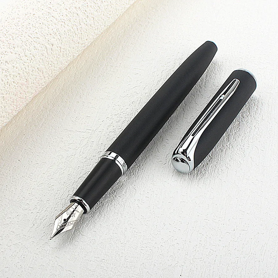 

Роскошное качество Jinhao 966, металлическая авторучка, финансовый офис, студенческие школьные канцелярские принадлежности, чернильные ручки