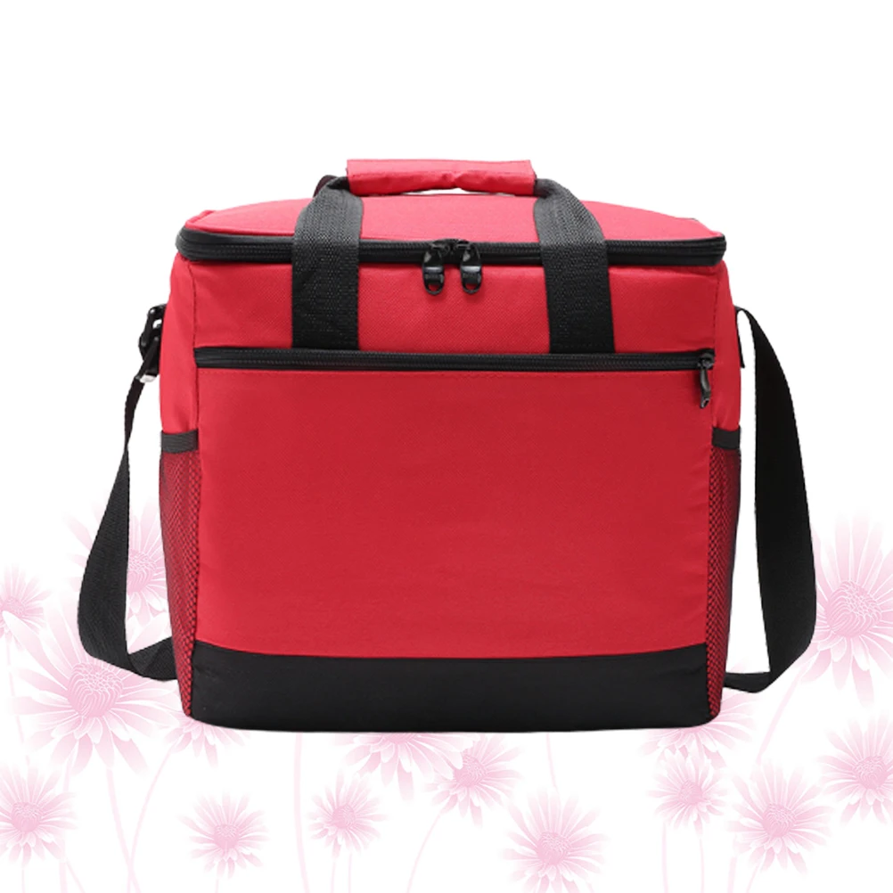

16 L Insulated Bag Eco-friendly Cooler Outdoor Insulation Bags Oxford Fabric Food Lunch Reusable Sacks Storage