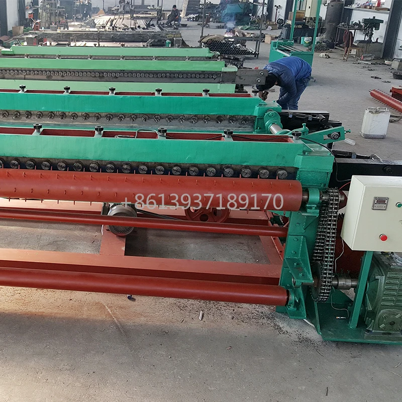 High Speed Automatic Hexagonal Wire Mesh Chicken Fence Cage Gabion Box Making Machine