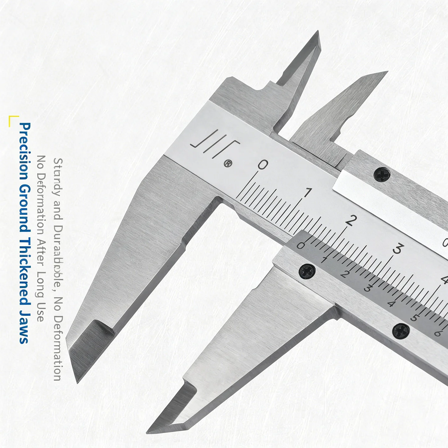 Stainless Steel Dial Caliper Shockproof Precision Vernier Caliper Multi-size Industrial Measuring Instrument