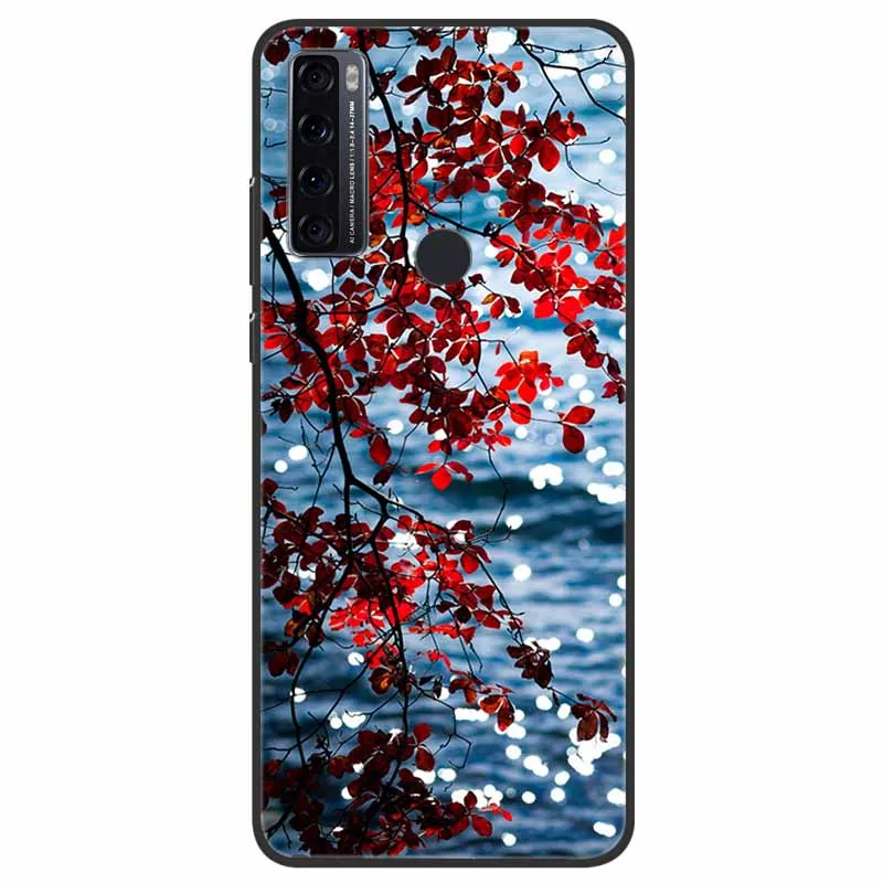 For TCL 20 SE Case Landscape Silicon Beautiful Phone Cases For TCL 20 R 5G 20R 20S 20L 20 XE 20SE Shockproof Bumper Soft Covers