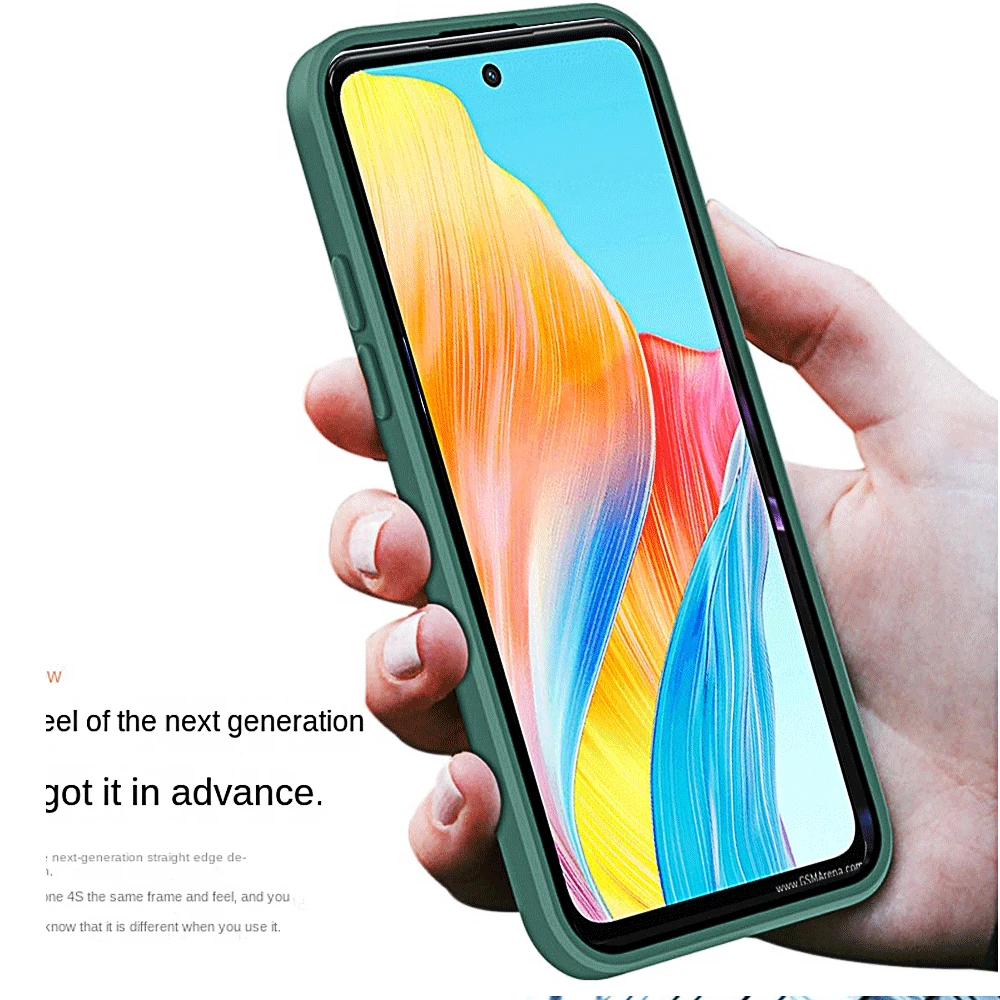 For OPPO A98 5G Case A78 A79 A59 A58 A38 A18 4G A2 A1 Back Cover Capas Coque Phone Bumper Shockproof Back TPU Soft Cover Fundas