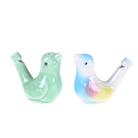 Early Learning Educational Children Gift Toy Ceramic Bird Whistle Bathtime Musical Toy for Kid Musical Instrument Hot