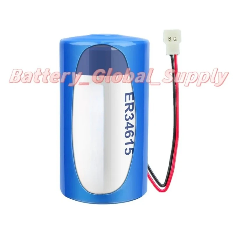 

ER34615 3.6V battery, suitable for gas mine flowmeter instrument 51005 plug 1 piece