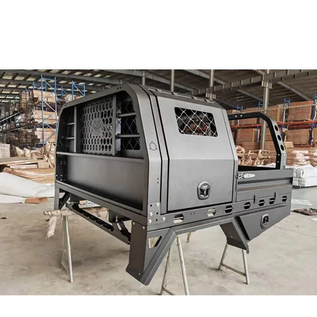 lamax Wholesale Custom Powder Coated Dual Cab Ute Tray Aluminum Canopy Cheap Pickup Aluminium Ute Canopy