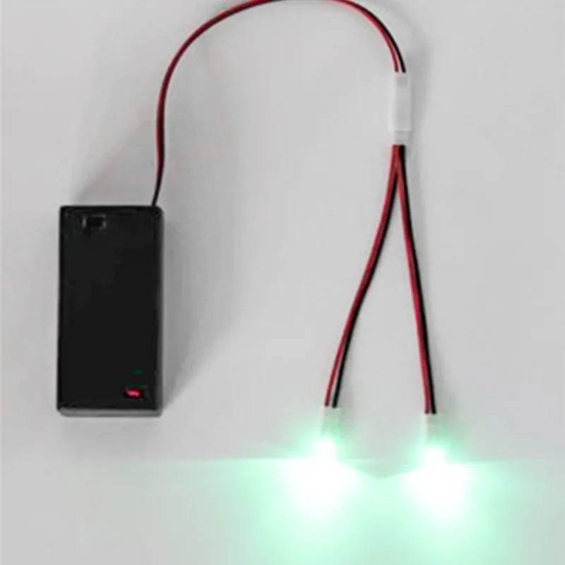 3V Miniatur Led Perlen Kleines Nachtlicht/Birne DIY Modellbau Materialien Spielzeug Puppenhaus Beleuchtung Szene Layout Diorama 1SET