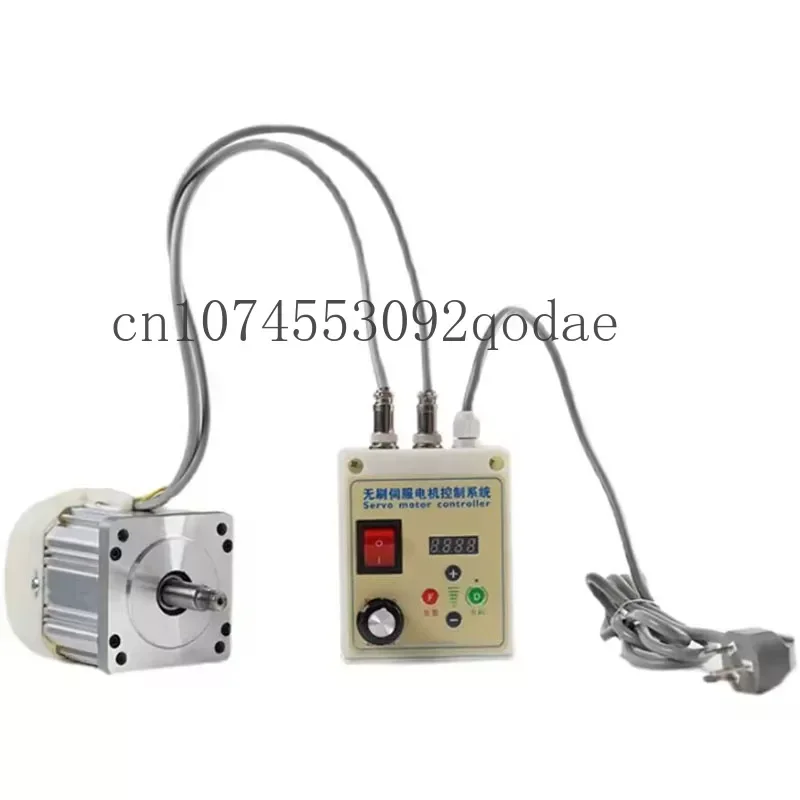 550W/750W/1100Wbrushless Servo Motor Control Set 220V Knob Speed Adjustment Belt Sander Woodworking Machinery Lathe