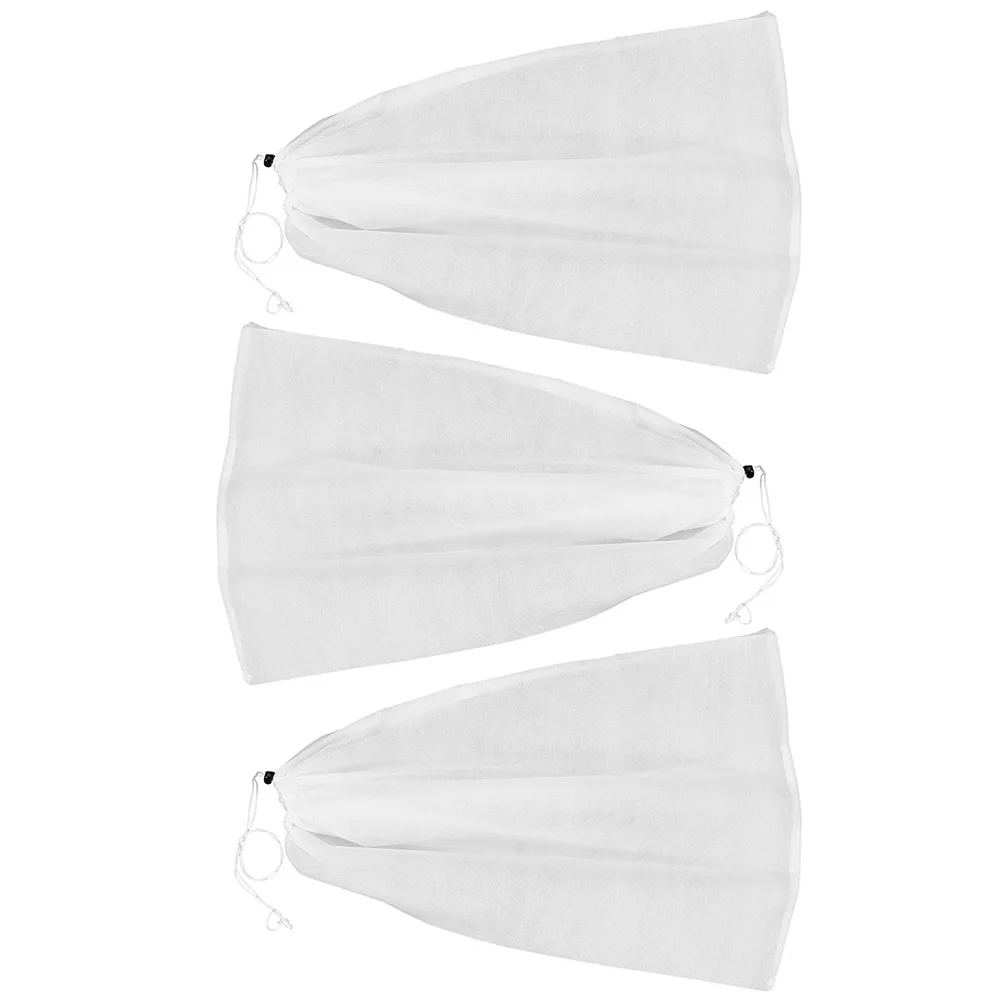 

3Pcs Frost Protection Plant Covers Reusable Weather-Resistant Non-Woven Fabric Cover for Trees Shrubs Potted Plants Extended