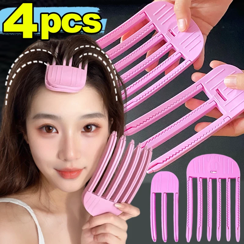 Fluffy Hairpin Curling Bangs Clips Hair Roots Volumizing Hair Clips Women Curling Fixed Shape Clips Fashion Volume Hair Roller