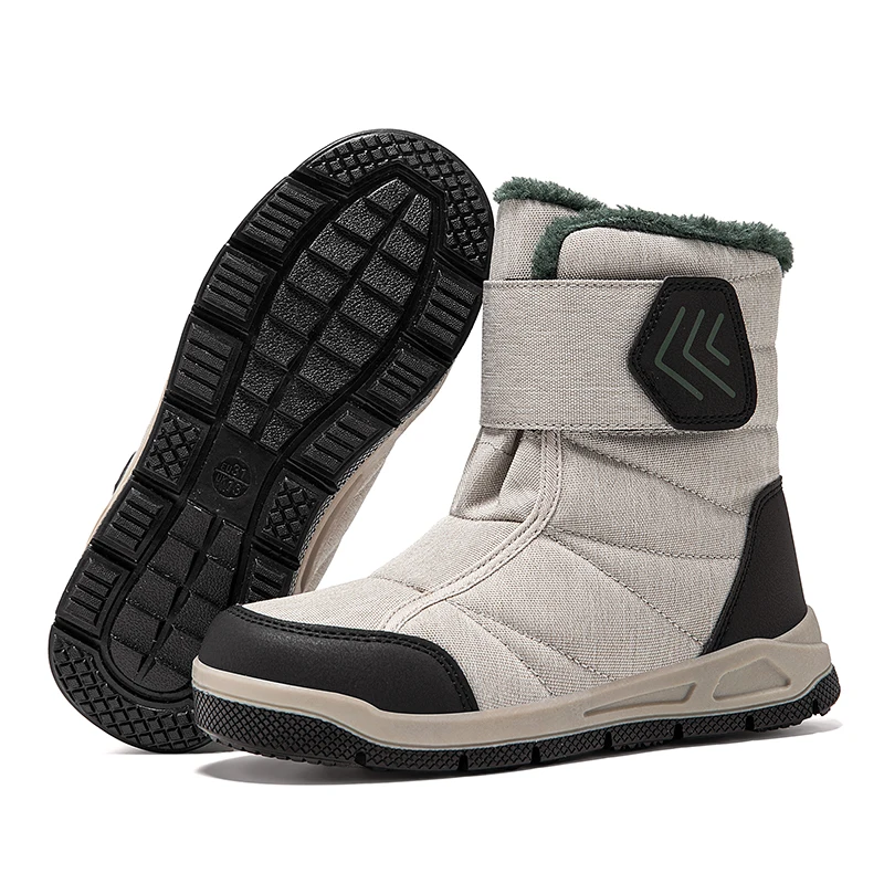 

Quality Kids Sneakers Ankle Boots Sport Children Training Gym Outdoor Warm with Fur Lightweight Boys Girls Hiking Shoes