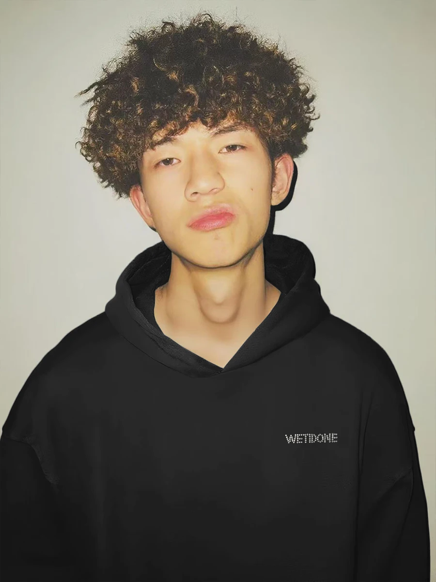 

Новая мужская толстовка с флисовой подкладкой 2025 года, свободного кроя, для пар, в американском стиле, повседневная, теплая, эластичная, с капюшоном