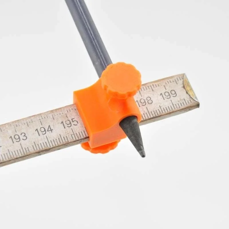 Contour Gauge With Pencil Slot Woodworking Profile Marking Template Carpenter Measuring Drawing Tool