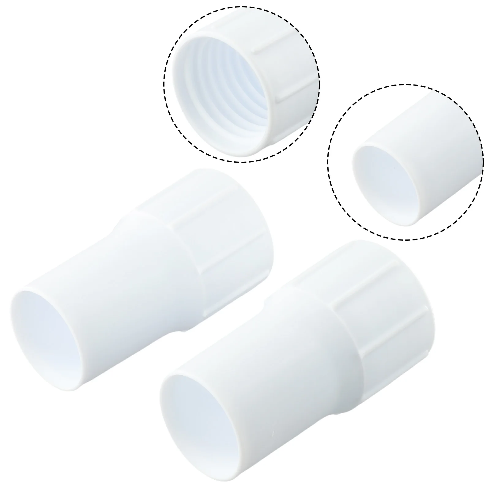 

Фитинги для вакуумных шлангов для бассейна, сменные белые аксессуары, комплекты соединителей, концевая манжета, высококачественная всасывающая труба