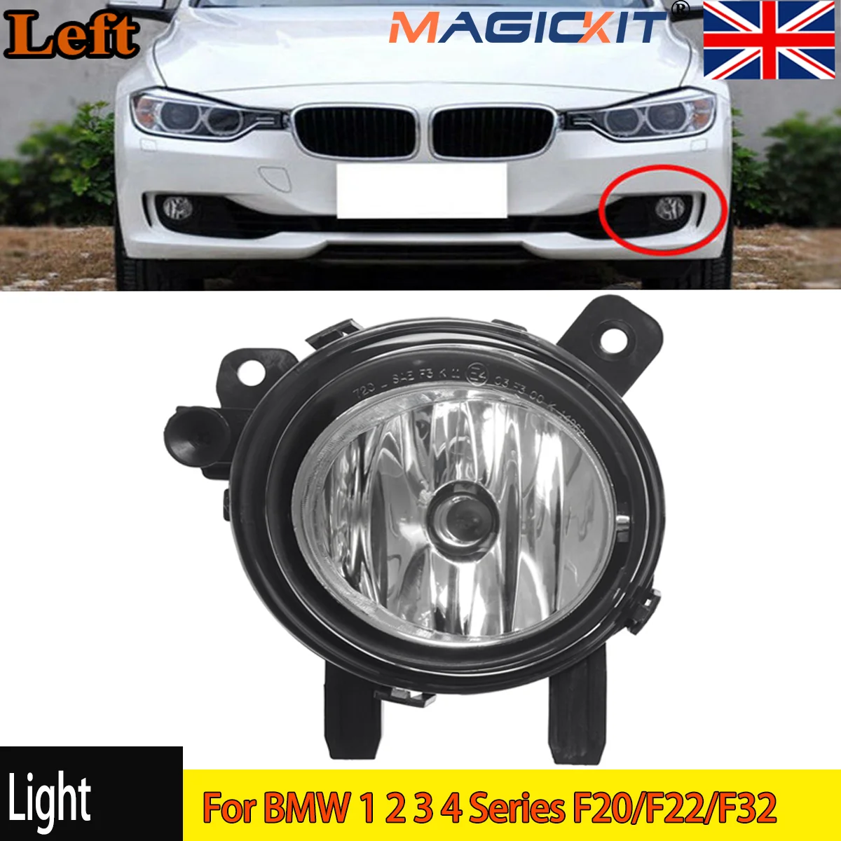 Front Left Side Halogen Fog Light Fit BMW 1 2 3 4 Series F20/F22/F32 63177248911