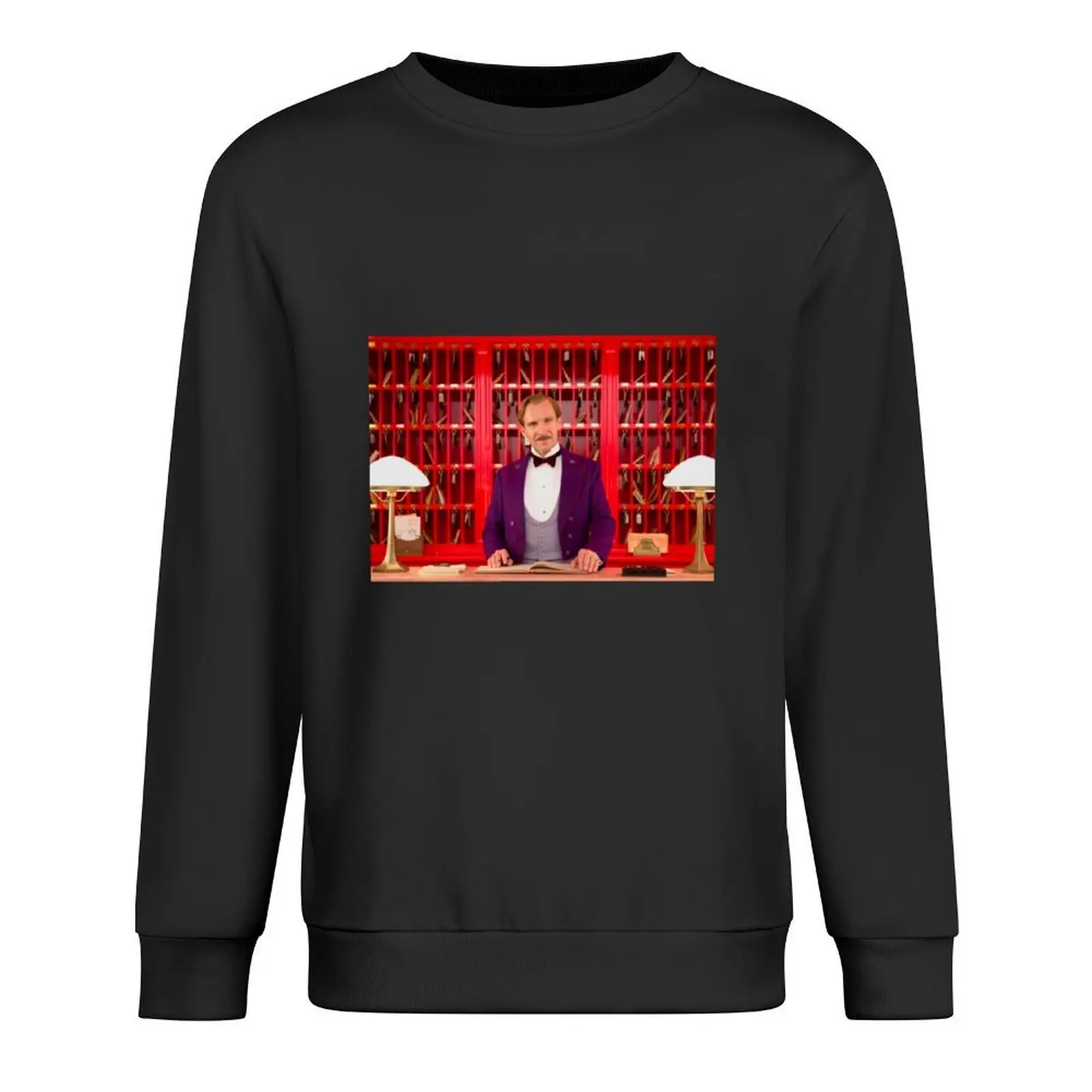 Wes Anderson, The Grand Budapest Hotel! Pullover blouse tracksuits anime clothing autumn new products aesthetic sweatshirts