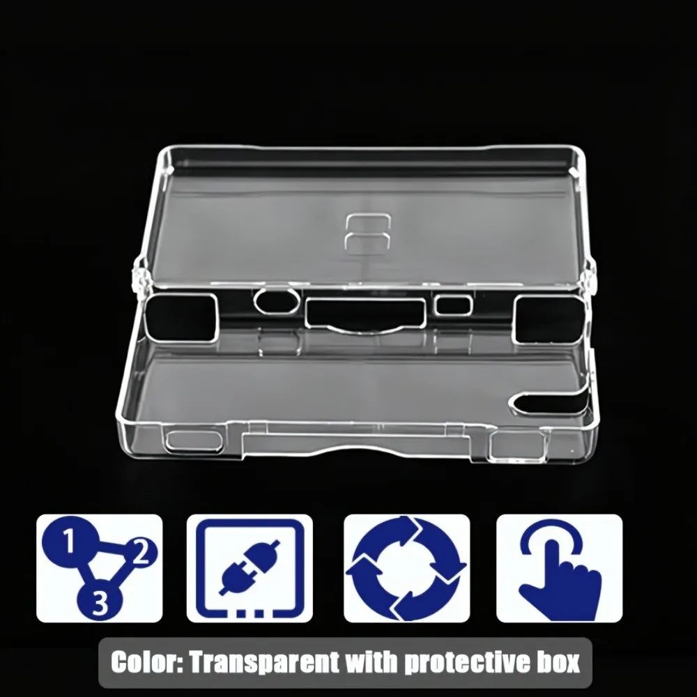 Clear Plastic Protective Hard Shell Transparent Precise Cutouts Skin Case Cover Durable for 3DS 3DS XL LL New 3DS New 3DS XL/LL