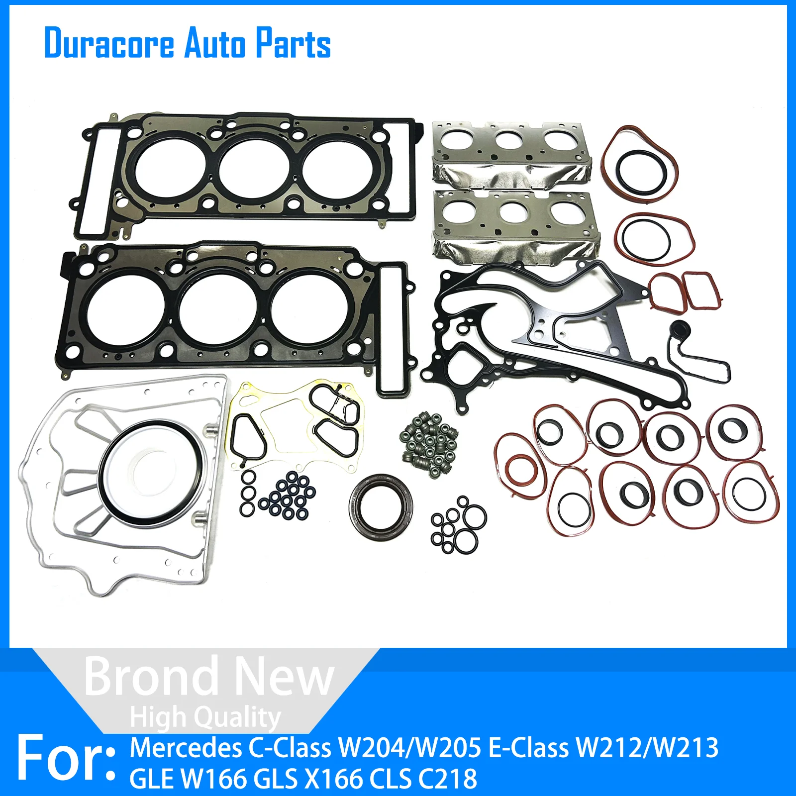 Engine Head Gasket Set For Mercedes M276 C350 C400 E350 E400 GLE350 GLS450 CLS400 3.0 3.5 V6 Engine Rebuild OE 2760160100