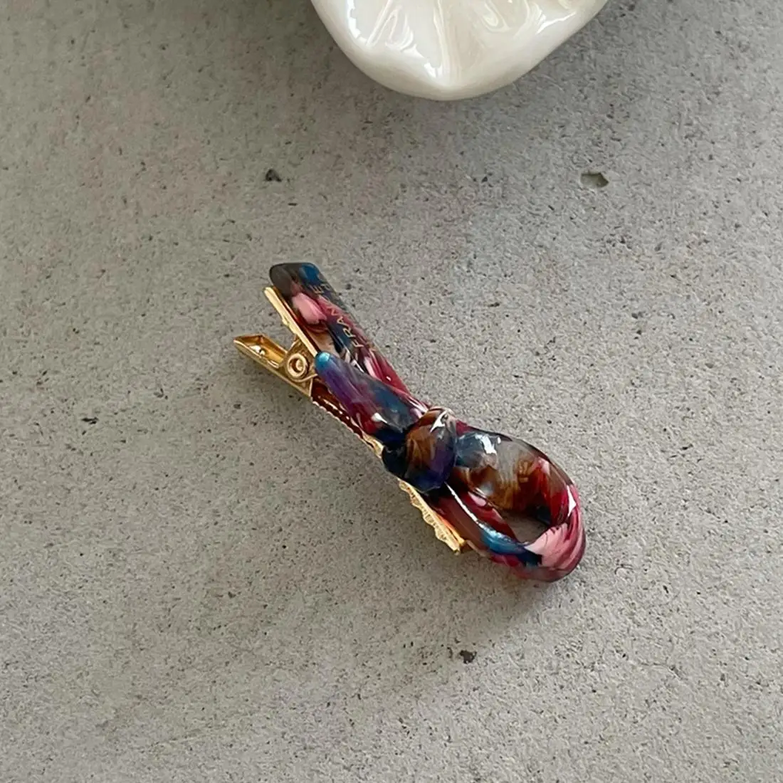 

1pc Exquisite High-end Feeling ~ South Korea France Small Bow Hair Clip, French Bangs Clip Short Hair Side Clip