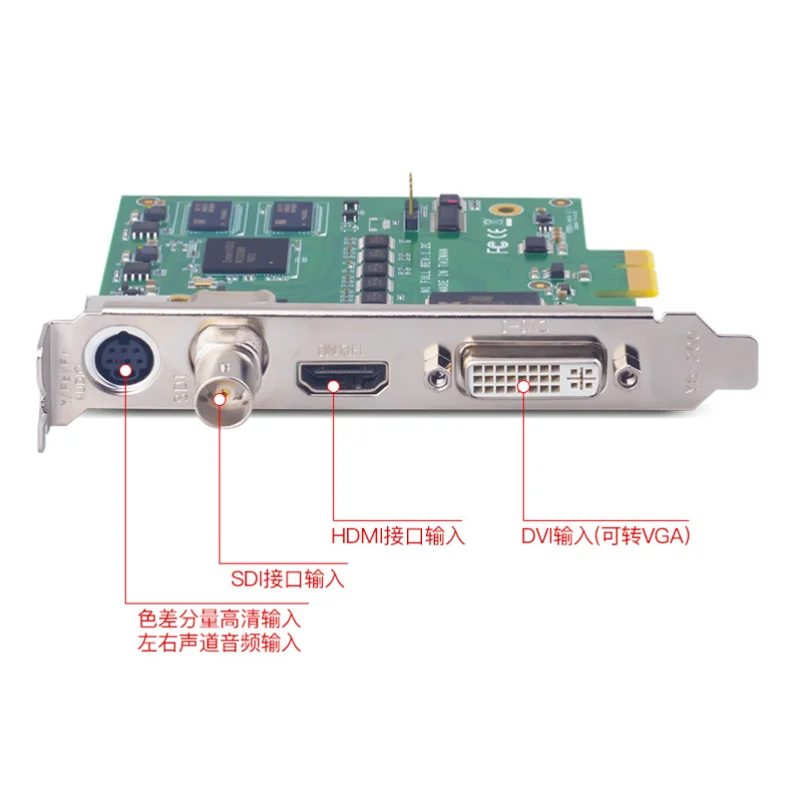 High Definition Video Capture Card SDI DVI VGA CVBS