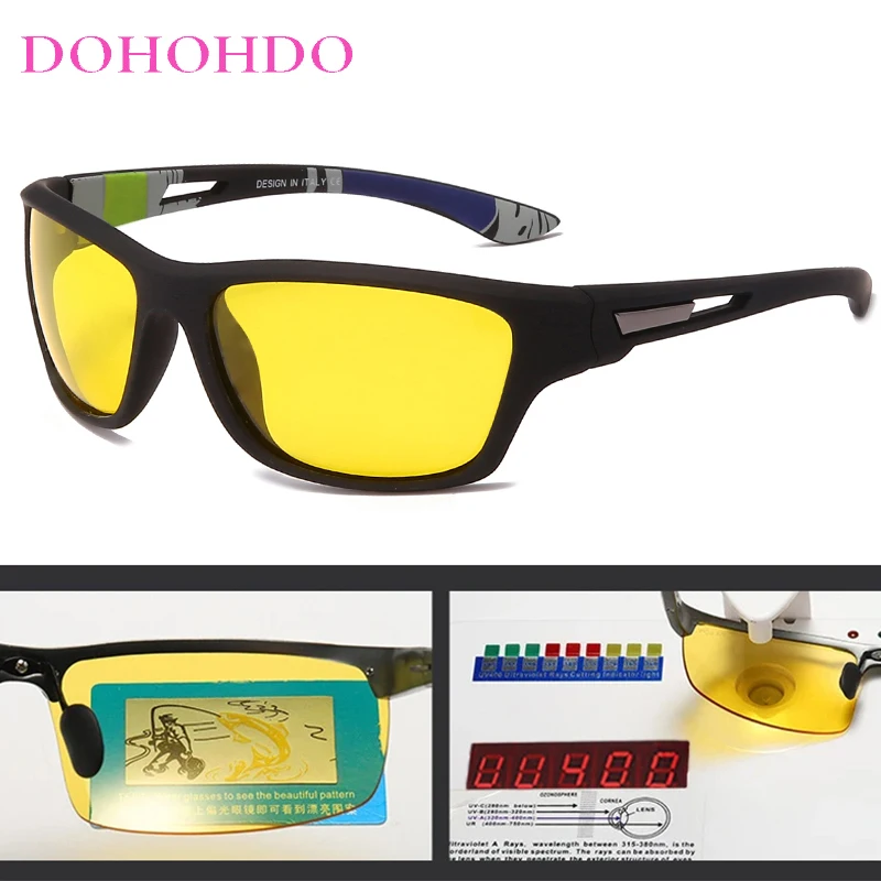 

Polarized Sunglasses Men Women UV400 Luxury Brand Designer Driving Shades Night Vision Goggles Anti-Glare Sports Glasses Очки
