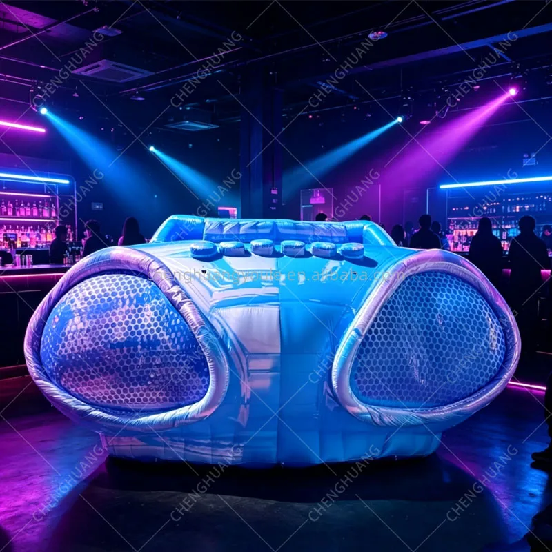 Giant Inflatable Radio Model, Creative Decor Props for Music Festival, Party, Performance & Exhibition Ads
