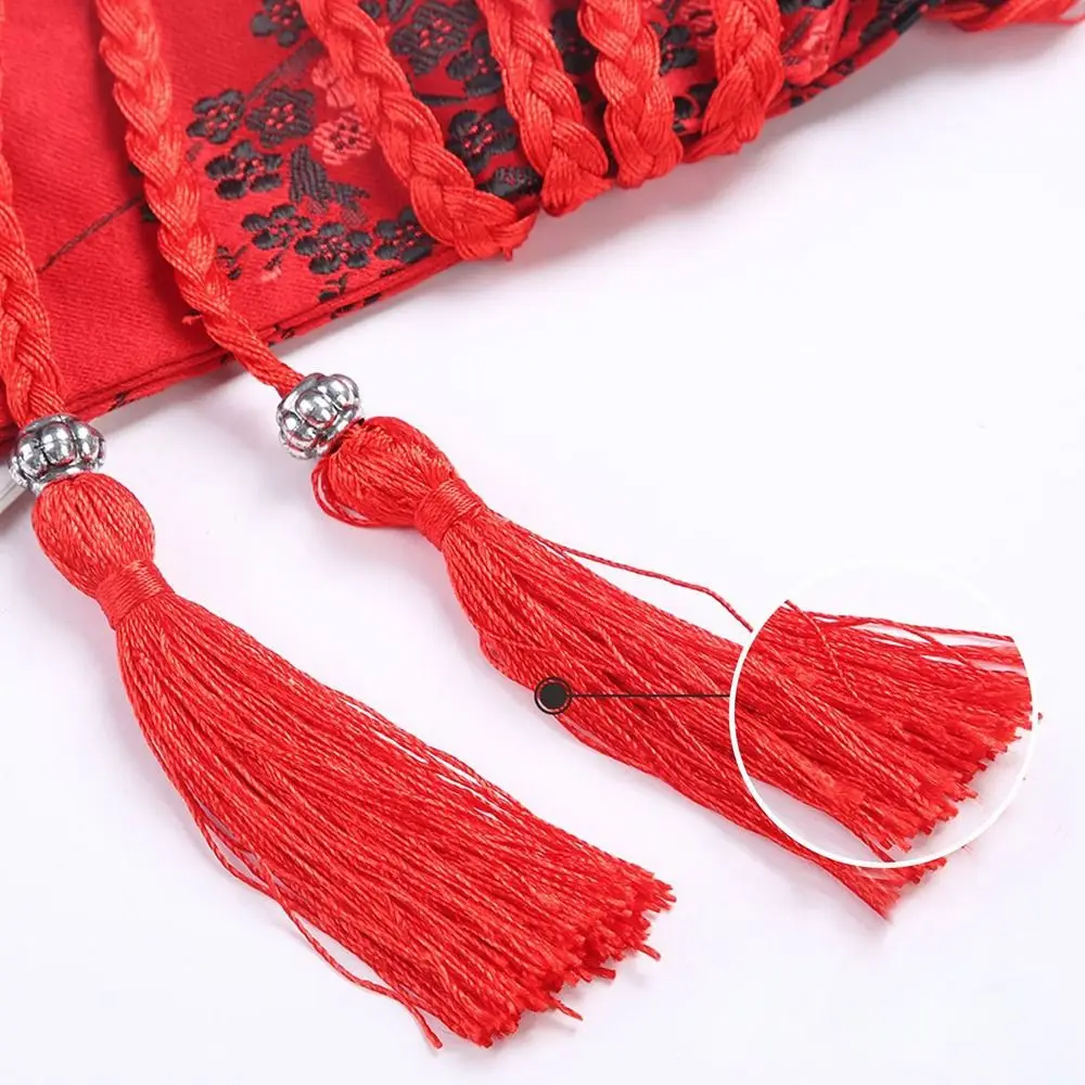 مشد ياباني عريض Cummerbunds للنساء ، حزام كيمونو Bowknot ، ربطة عنق بطبعة أزهار عتيقة ، حزام ساتان ، إكسسوارات أنيقة #6