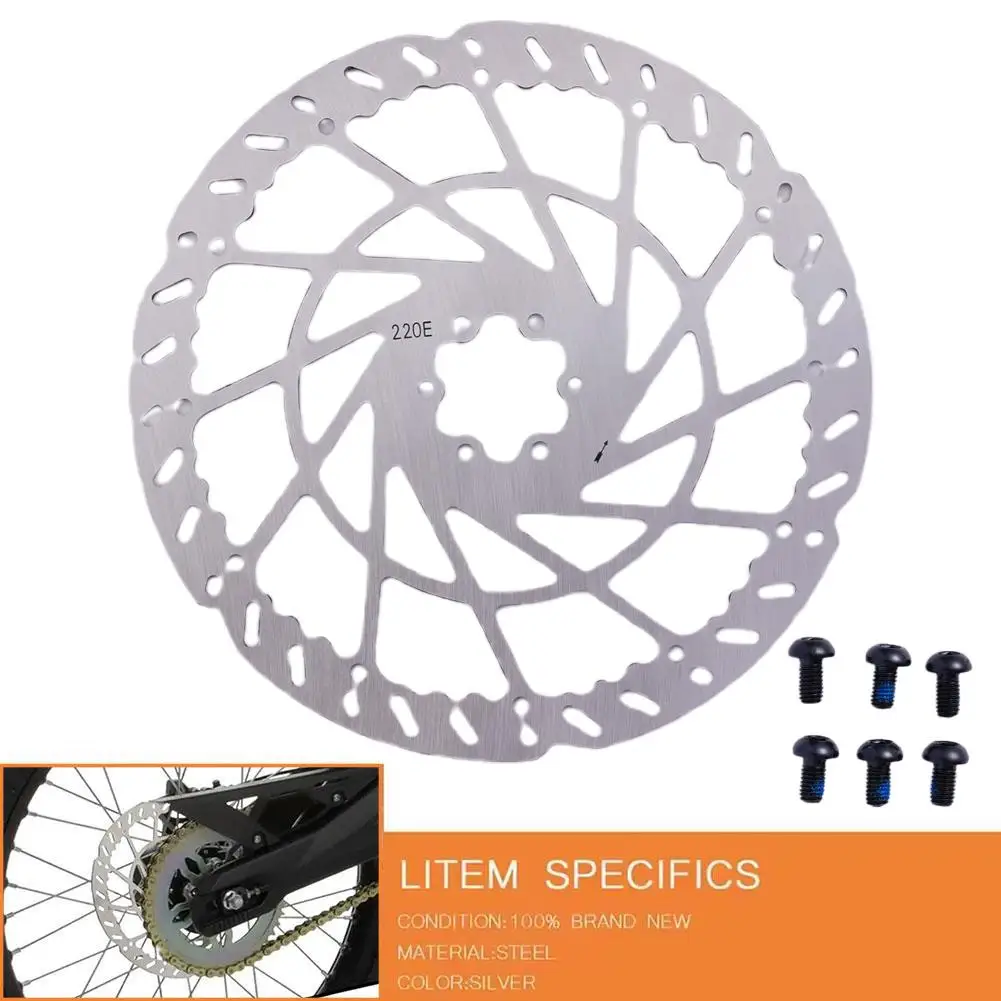 

NEW Front Brake Disc For Talaria Sting MX3 X3 Motorcycle Front Rotor Brakes Steel Electric Dirt Bike Brake Rotor Accessorie X2A4