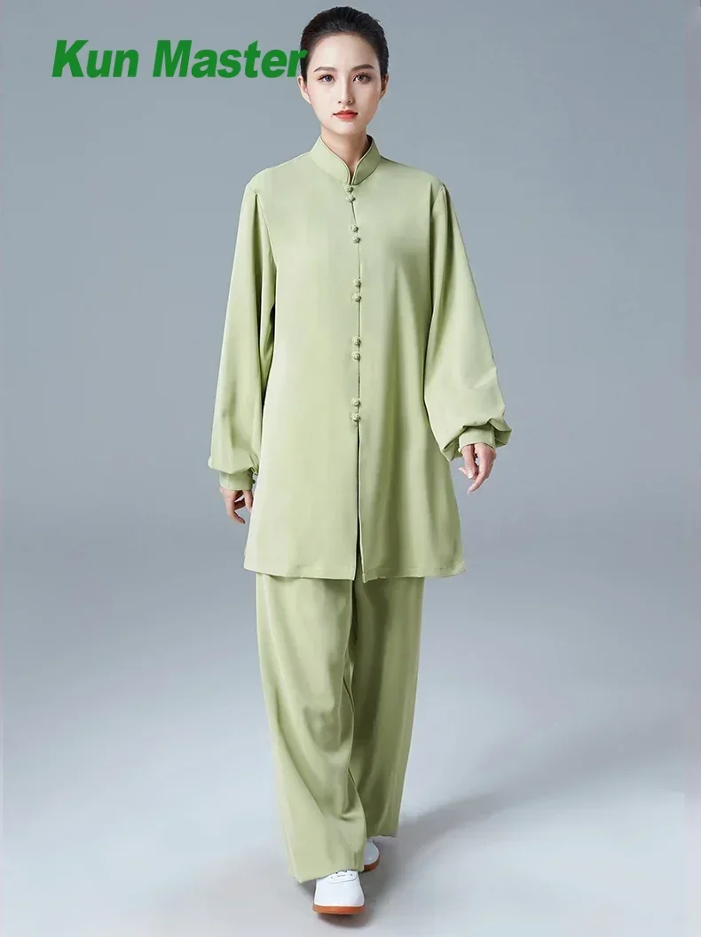 Summer Tai Chi Clothes Wrinkle Free Wushu Clothing Kung Fu Dress Martial Art Uniform Breathable 2022 New Style Women And Men