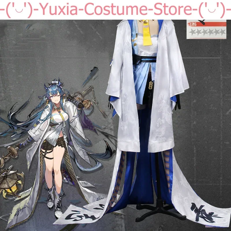 

Костюм для косплея arknight Ling, косплей, аниме, униформа Hallowen, одежда для ролевых игр, новый полный комплект, маскировка