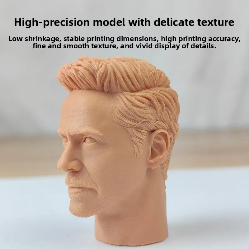 LCD Curing 3D Printing Photosensitive Resin Rigid High Hardness Washable Resin 405nm Universal Consumable 1KG Brown Bottle