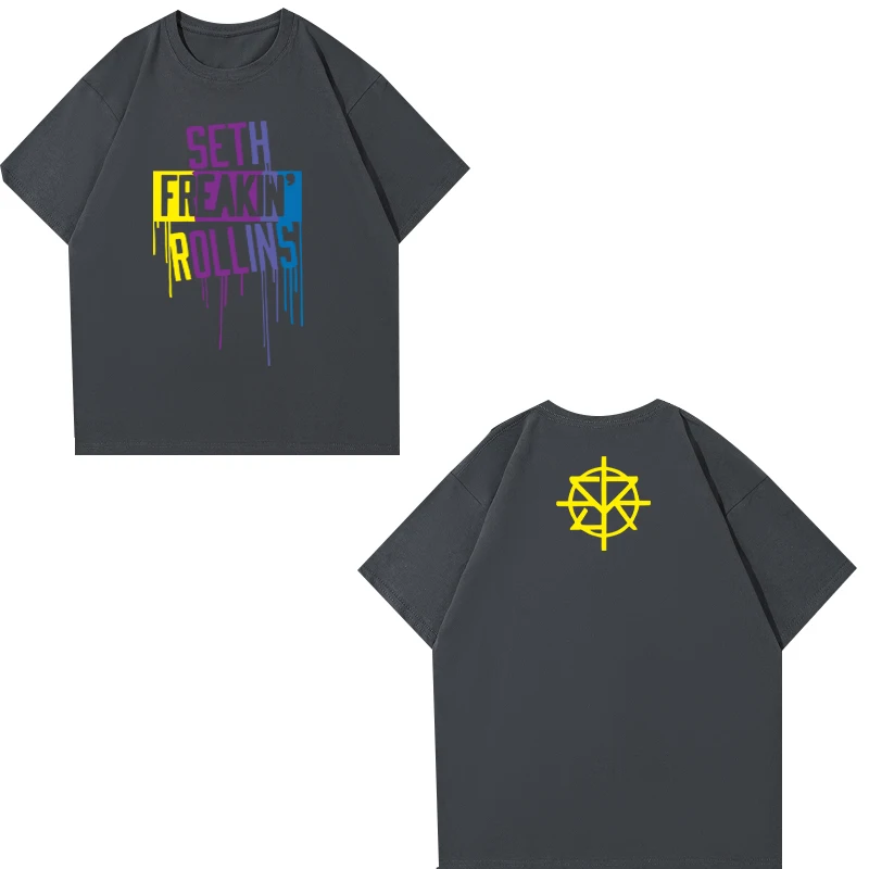 

Seth Rollins Short Sleeve T-shirt Man Summer Casual Tees 2025 Popular Tee Shirt Man Summer Casual Tees