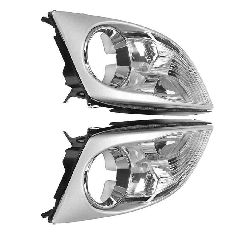 

1 Pair Front Bumper Corner Light Cover Fog Light Cover Fog Lamp Hood For Mazda CX7 CX-7 2009-2011