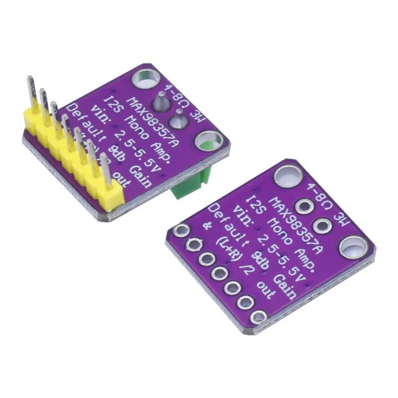 MAX98357 모듈 I2S 오디오 앰프 필터링 없음 ESP32 Raspberrypi와 호환 가능